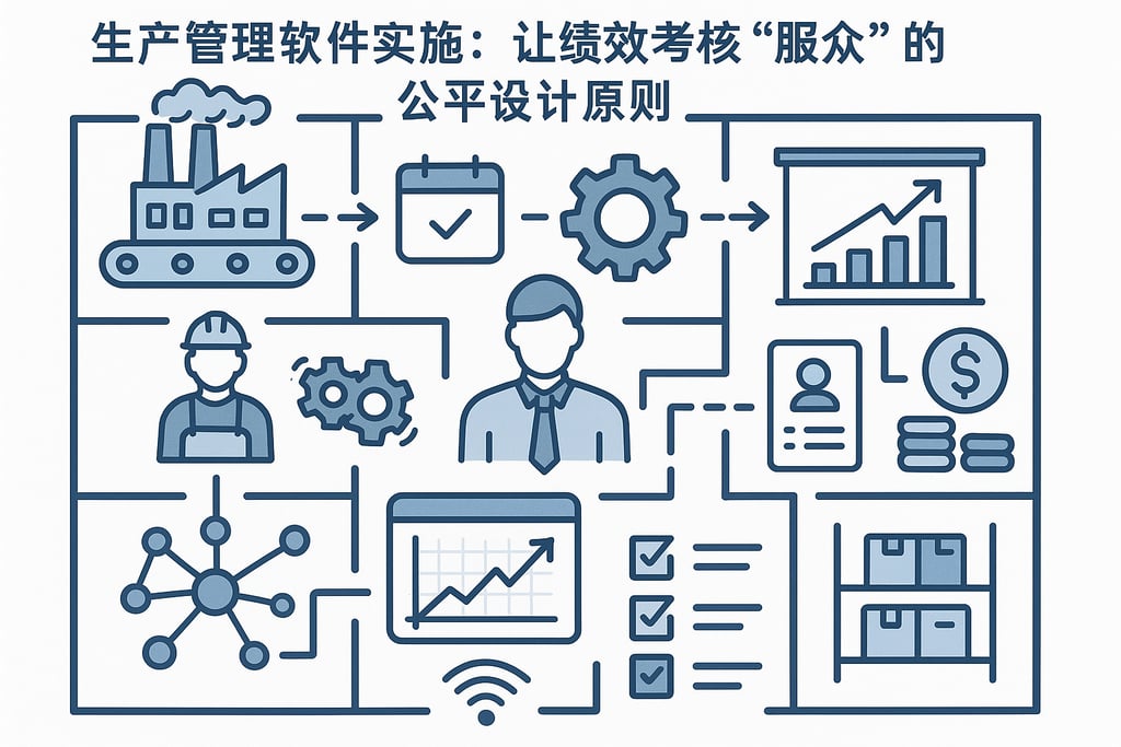 生产管理软件实施：让绩效考核 “服众” 的公平设计原则